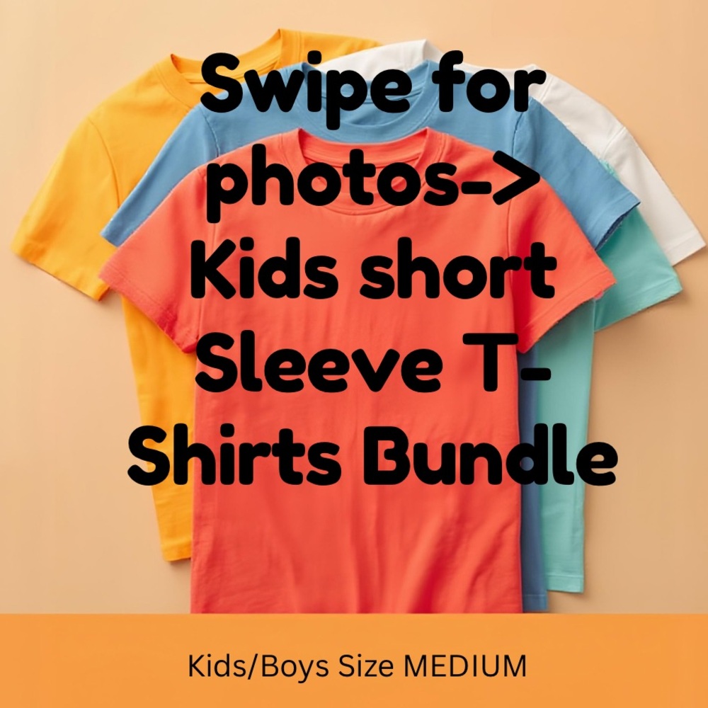 Kids Short Sleeve Bundle- Medium